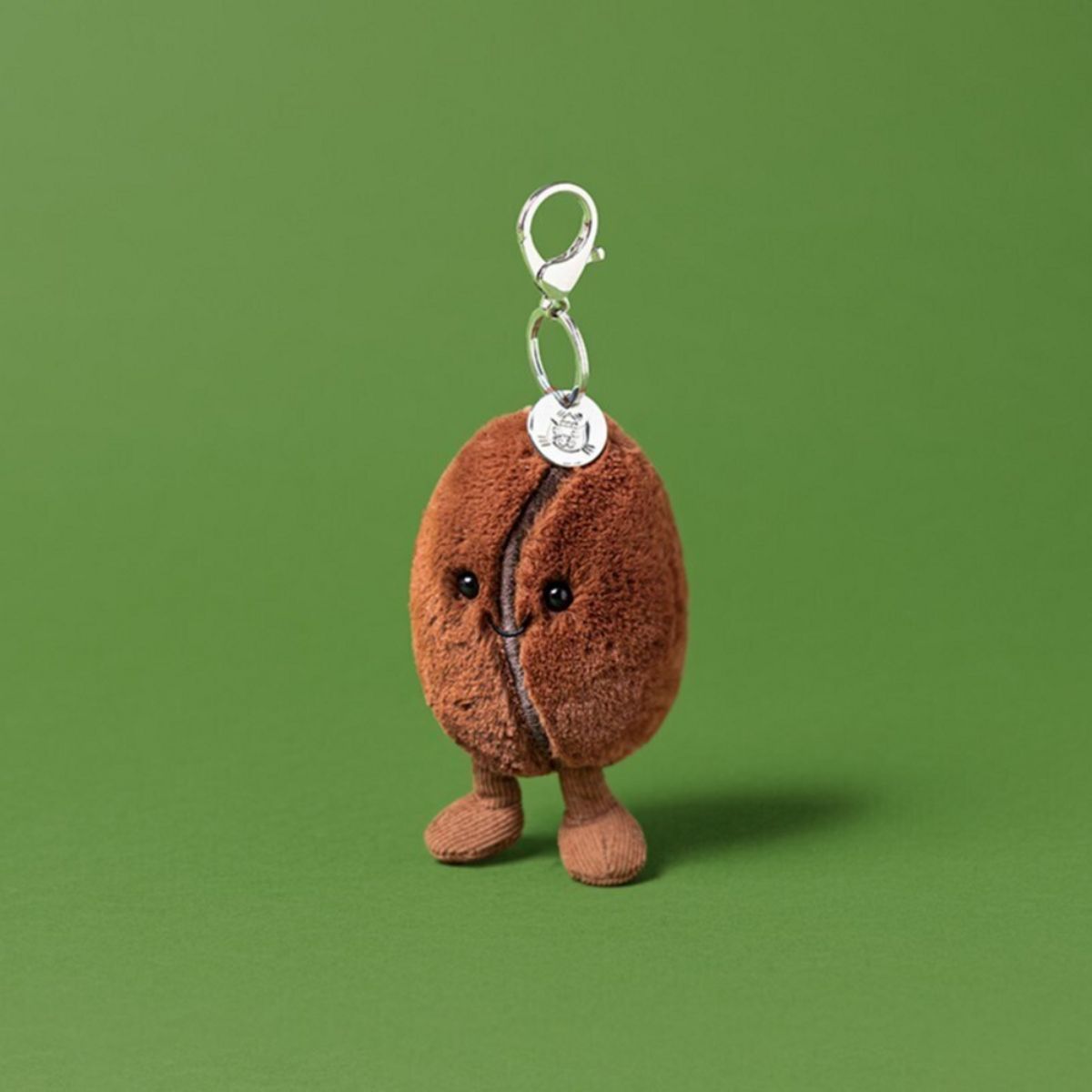 Jellycat Amuseables Coffee Bean Bag Charm | Mothercare SG